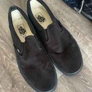 Vans slip on skater shoes